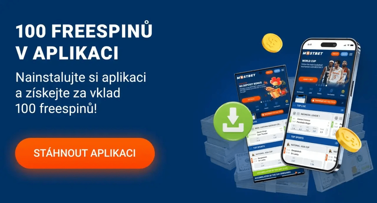 mobilní aplikace Mostbet