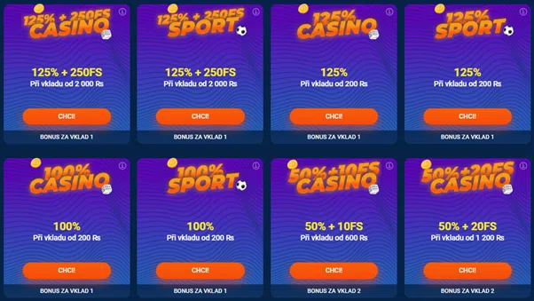 MostBet kasinové bonusy